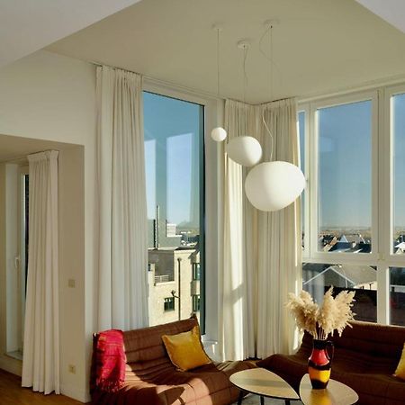 Апартаменты Stijlvolle En Lichtrijke Design Penthouse Met Prachtig Uitzicht Te Wenduine Де-Хаан Экстерьер фото