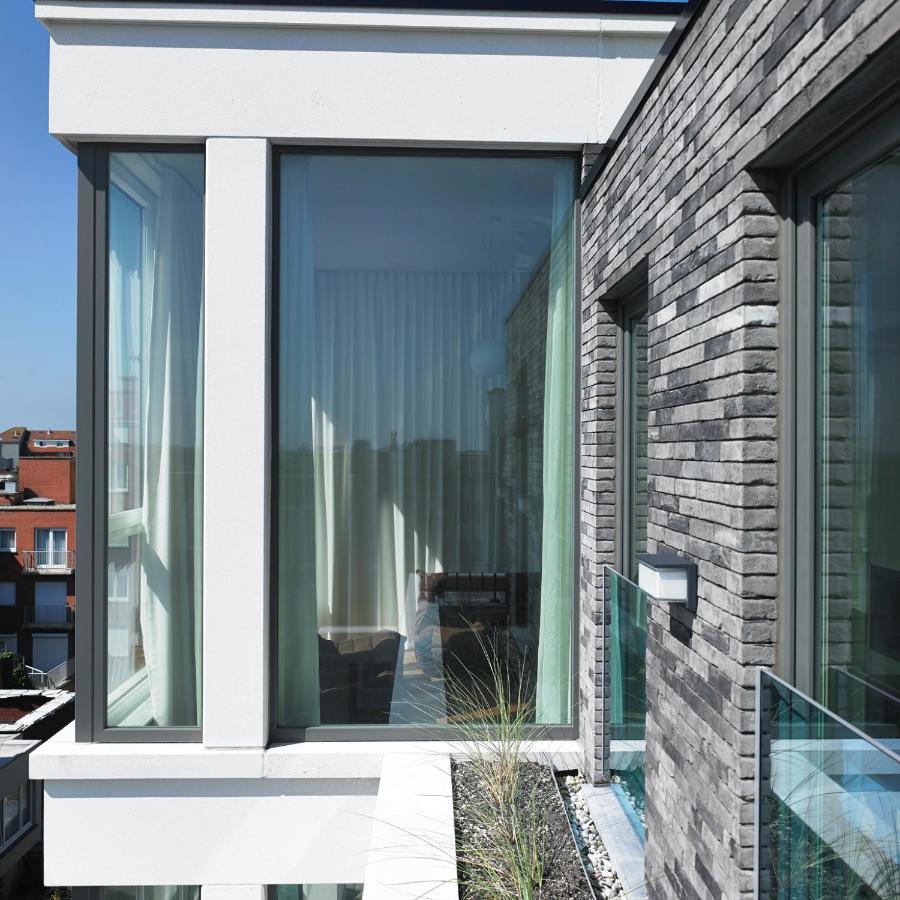 Апартаменты Stijlvolle En Lichtrijke Design Penthouse Met Prachtig Uitzicht Te Wenduine Де-Хаан Экстерьер фото