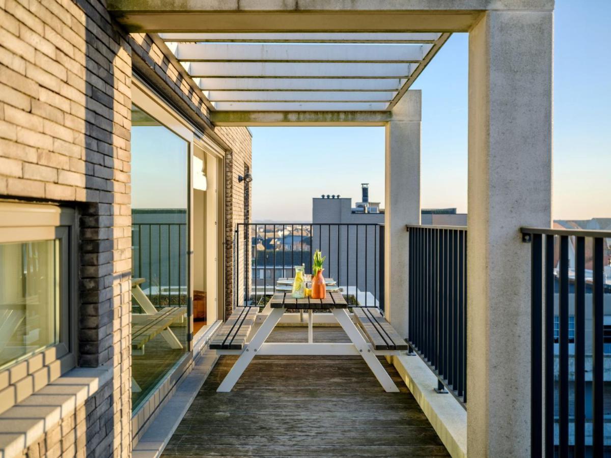 Апартаменты Stijlvolle En Lichtrijke Design Penthouse Met Prachtig Uitzicht Te Wenduine Де-Хаан Экстерьер фото