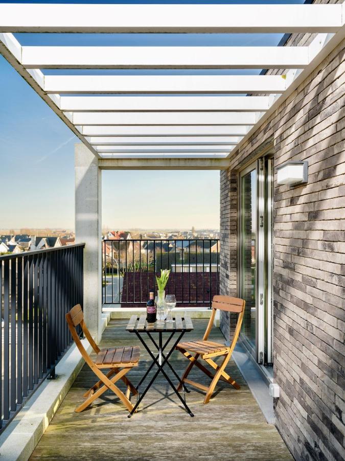 Апартаменты Stijlvolle En Lichtrijke Design Penthouse Met Prachtig Uitzicht Te Wenduine Де-Хаан Экстерьер фото